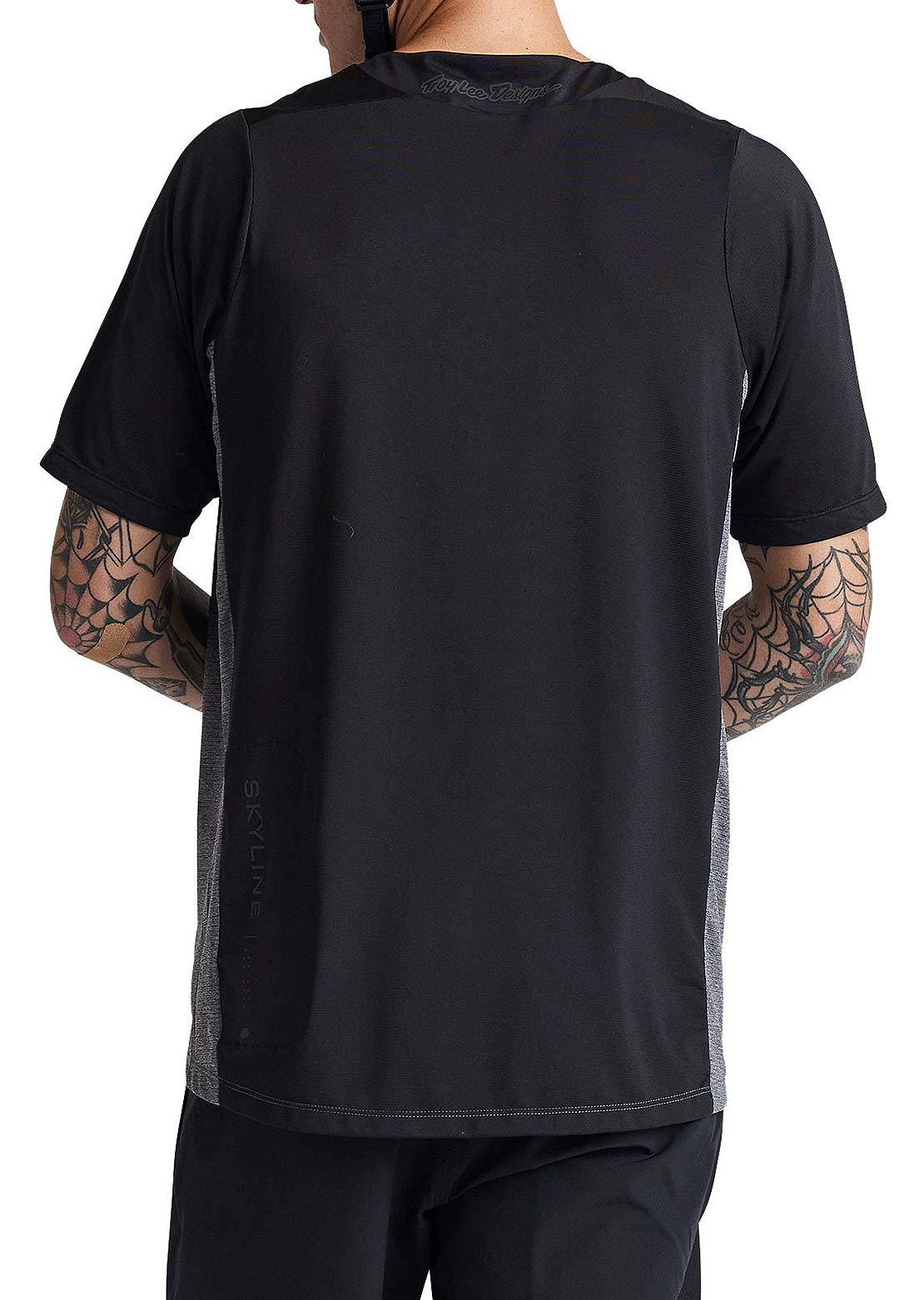 Troy Lee Men&#39;s Skyline Mono SS Jersey Black