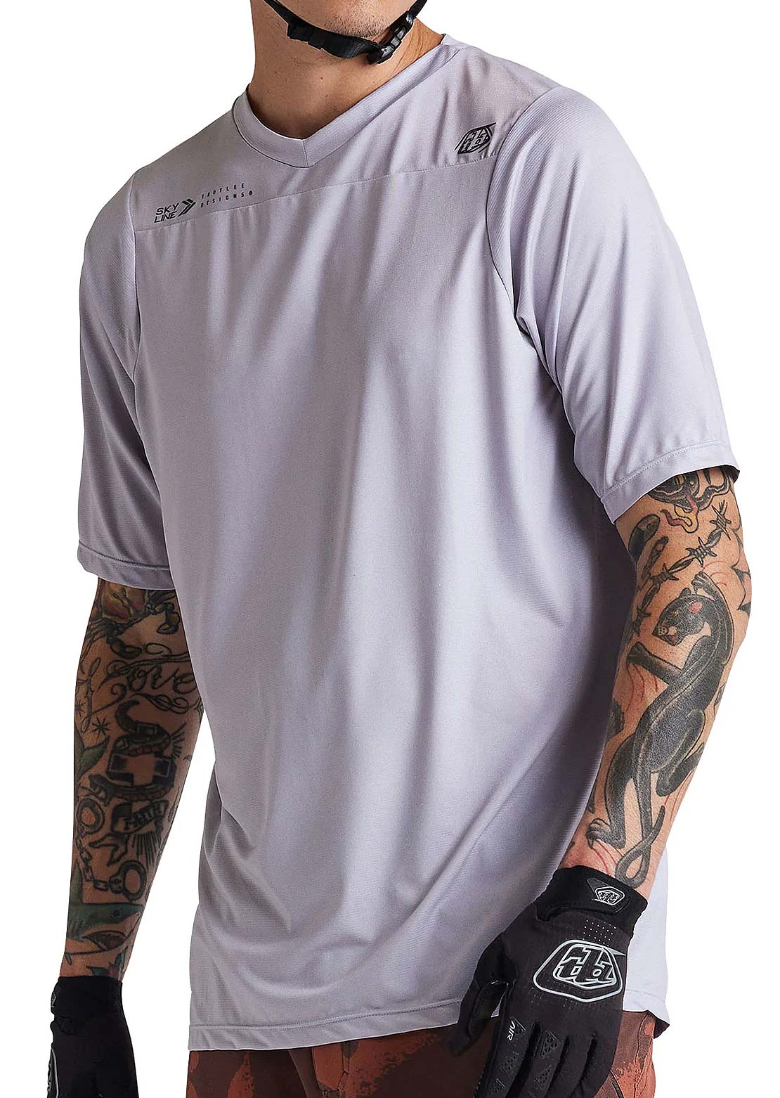 Troy Lee Men&#39;s Skyline Mono SS Jersey Mist