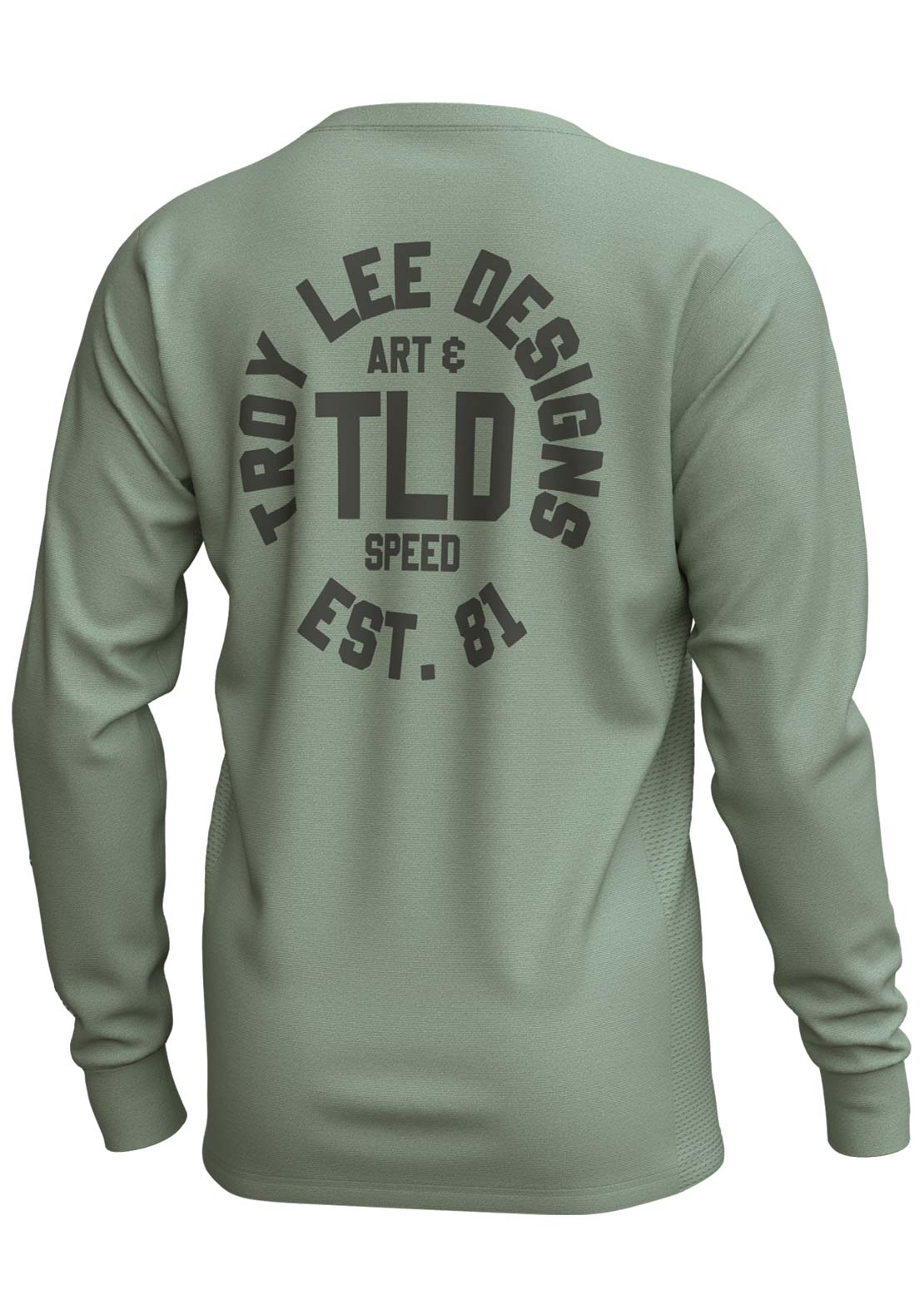 Troy Lee Men's Skyline Ride Long Sleeve Sage