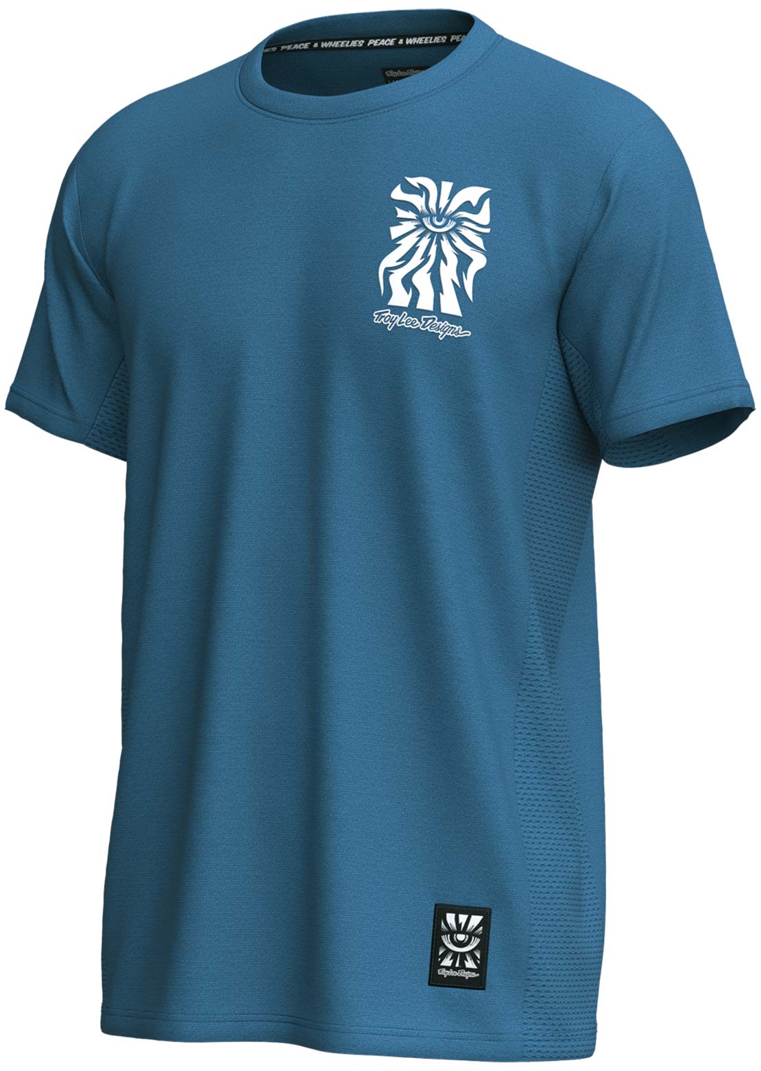Troy Lee Men's Skyline Ride T-Shirt Aero Blue