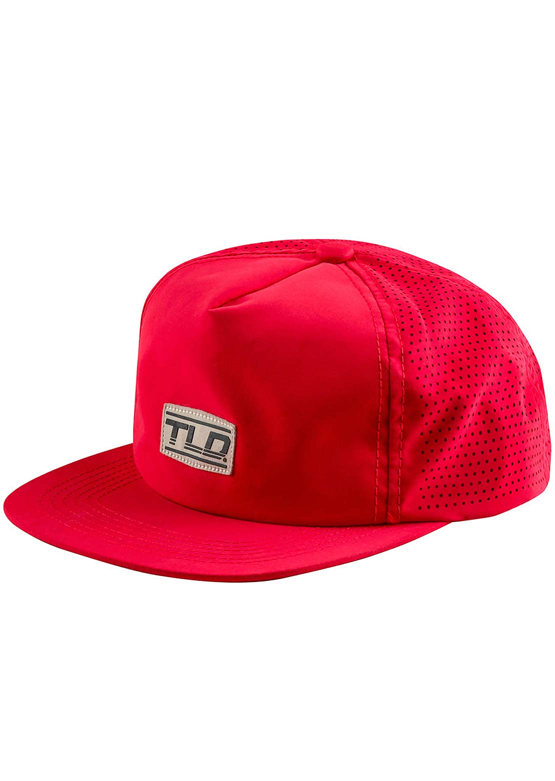 Troy Lee Men&#39;s Unstructured Snapback Cap POppy Red