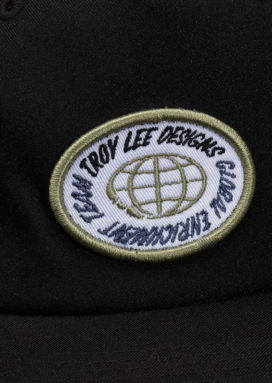Troy Lee Men&#39;s Unstructured Strapback Cap Black