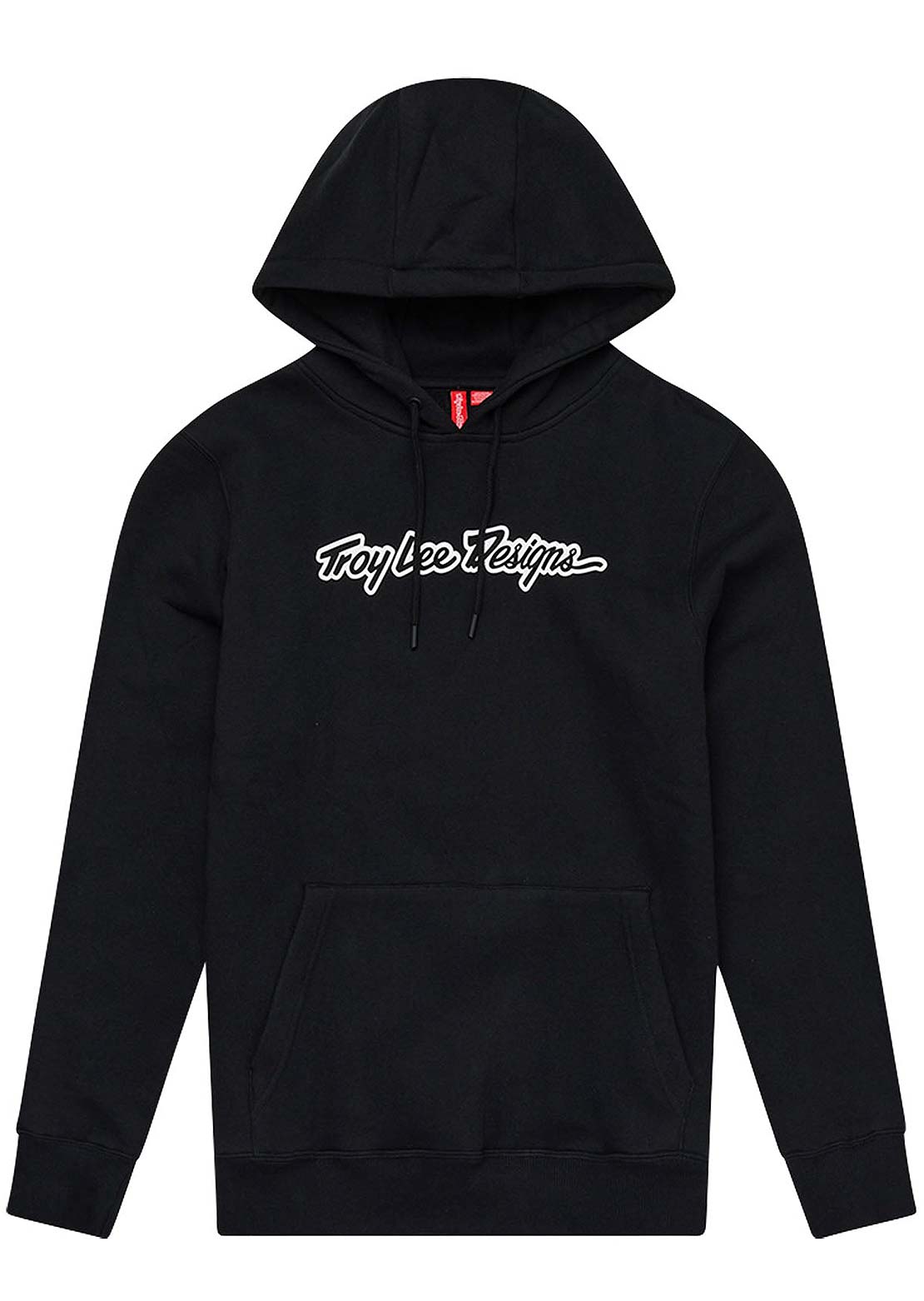 Troy Lee Signature Pullover Hood Black