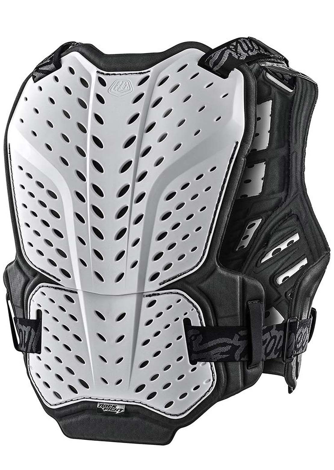 Troy Lee Rockfight Chest Protector White