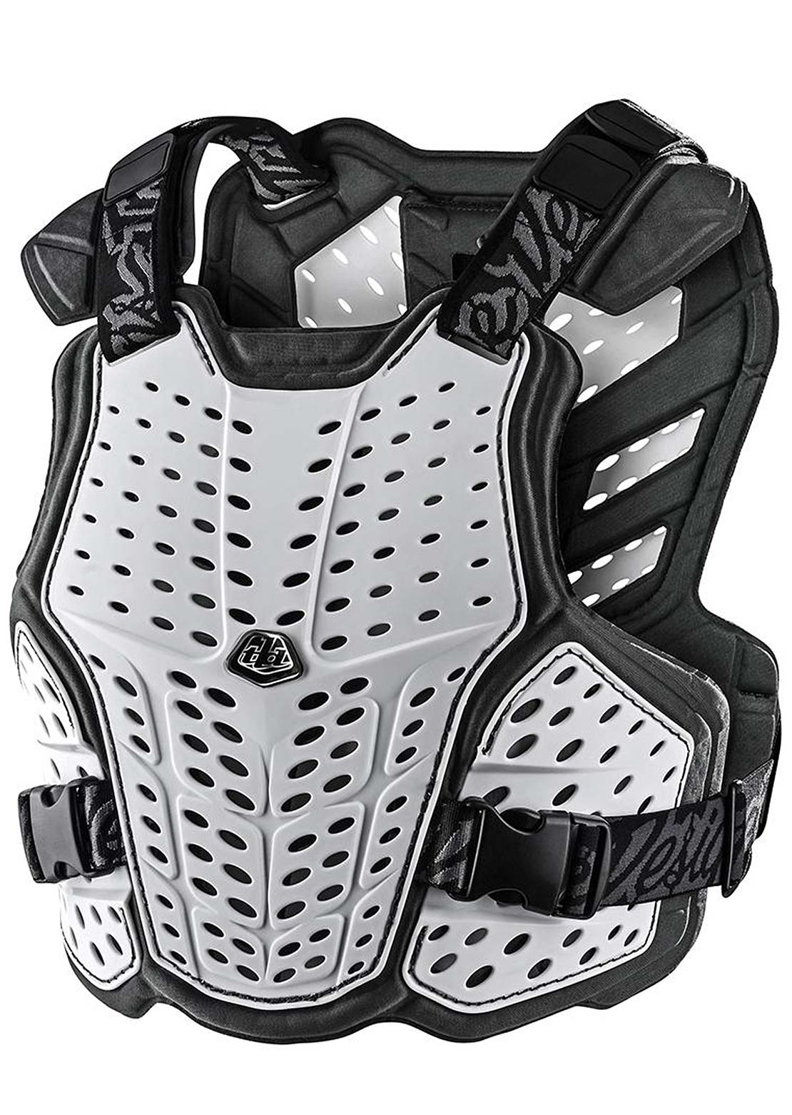 Troy Lee Rockfight Chest Protector White