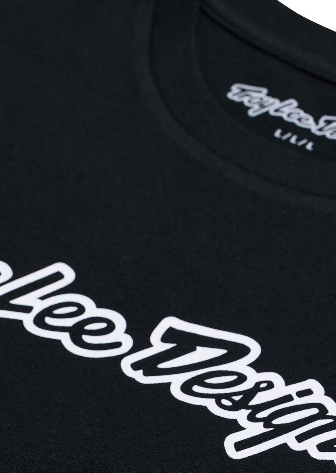 Troy Lee Short Signature Sleeve T-shirt Black