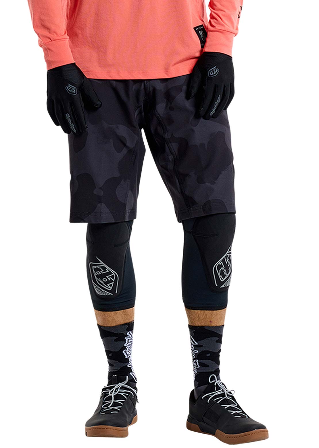 Troy Lee Skyline Shell Shorts Carbon