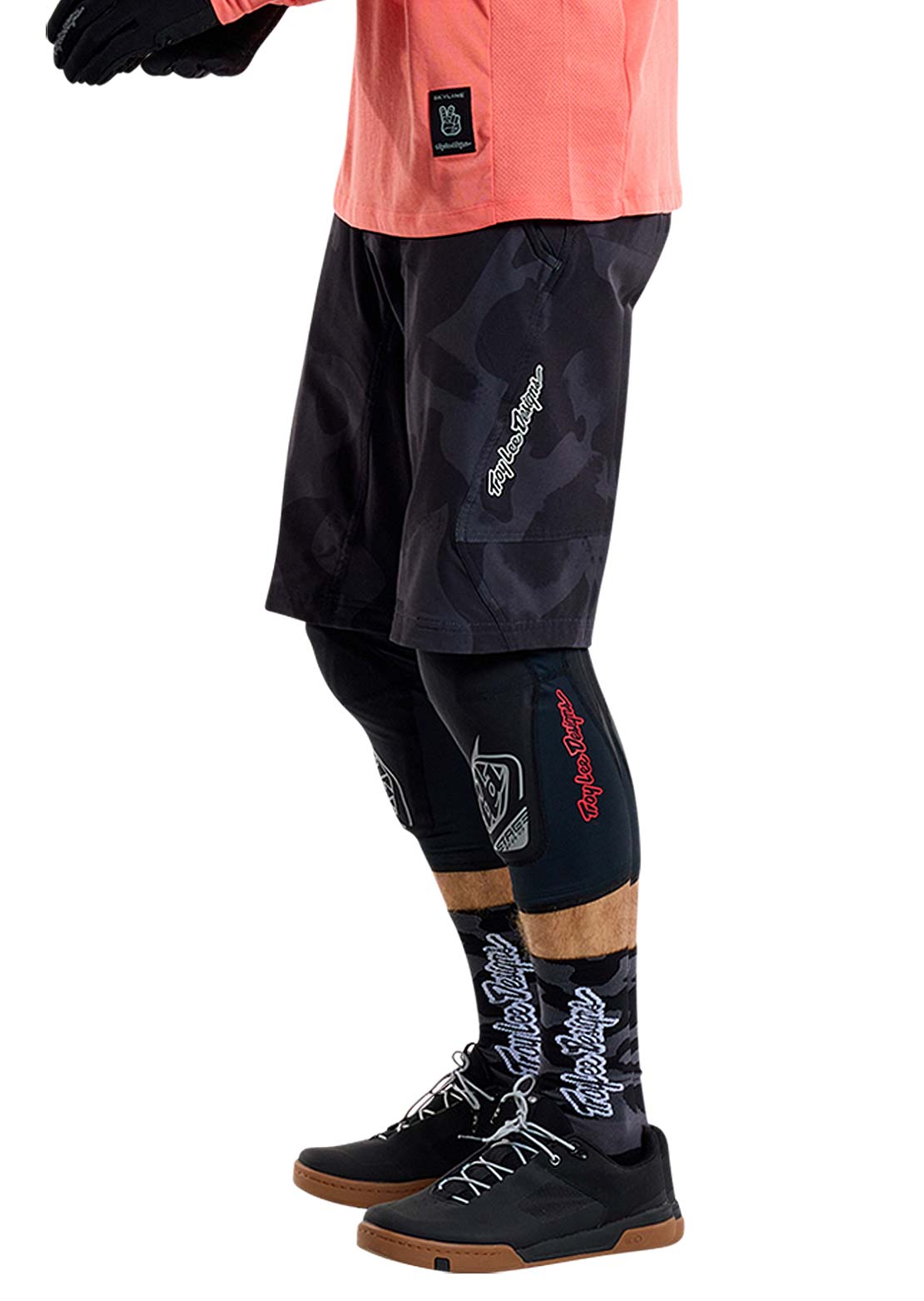 Troy Lee Skyline Shell Shorts Carbon
