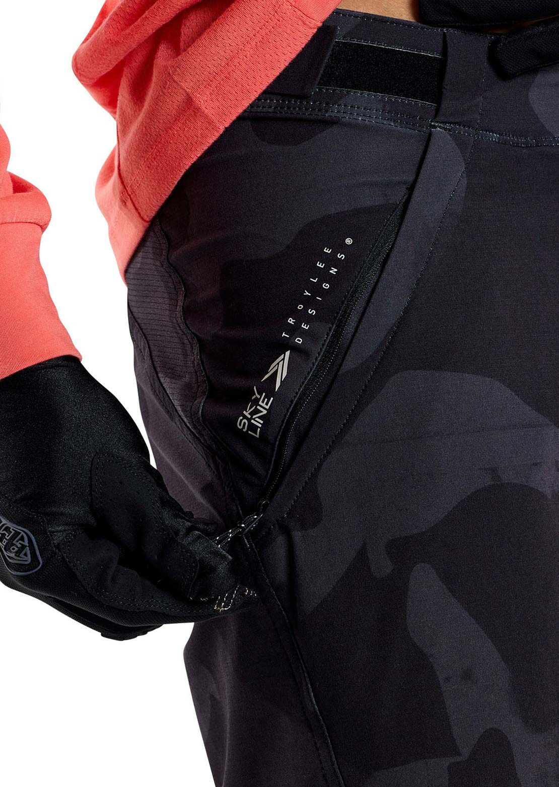 Troy Lee Skyline Shell Shorts Carbon