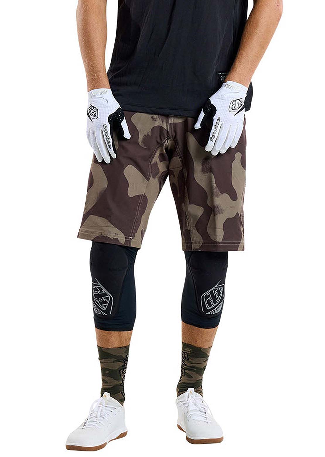 Troy Lee Skyline Shell Shorts Olive