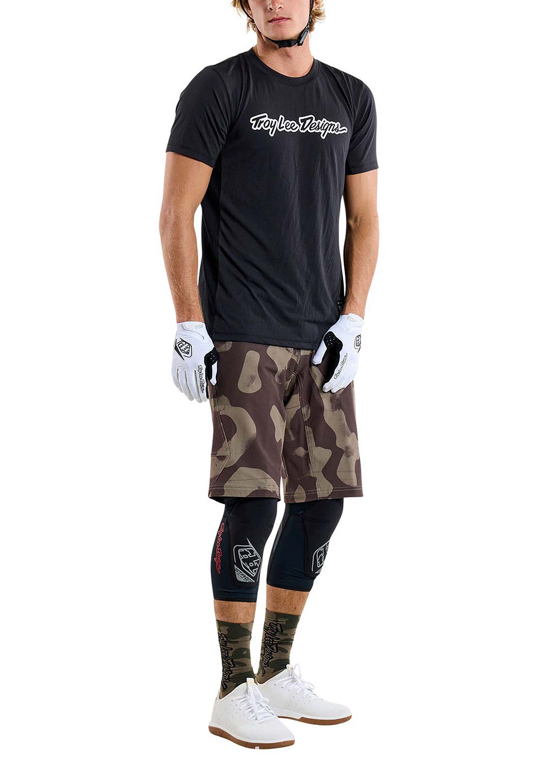 Troy Lee Skyline Shell Shorts Olive