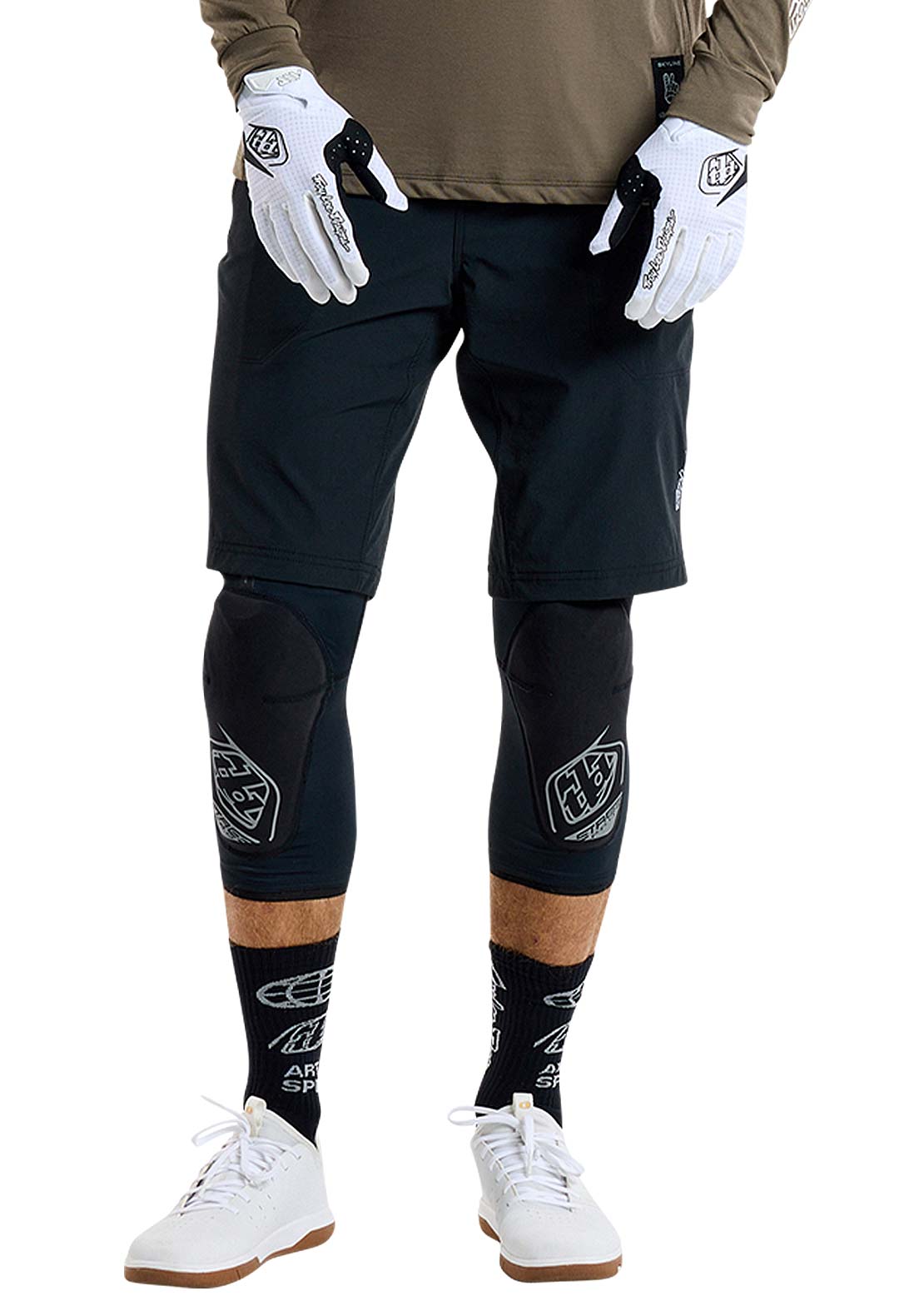 Troy Lee Skyline Trail Shell Shorts Black