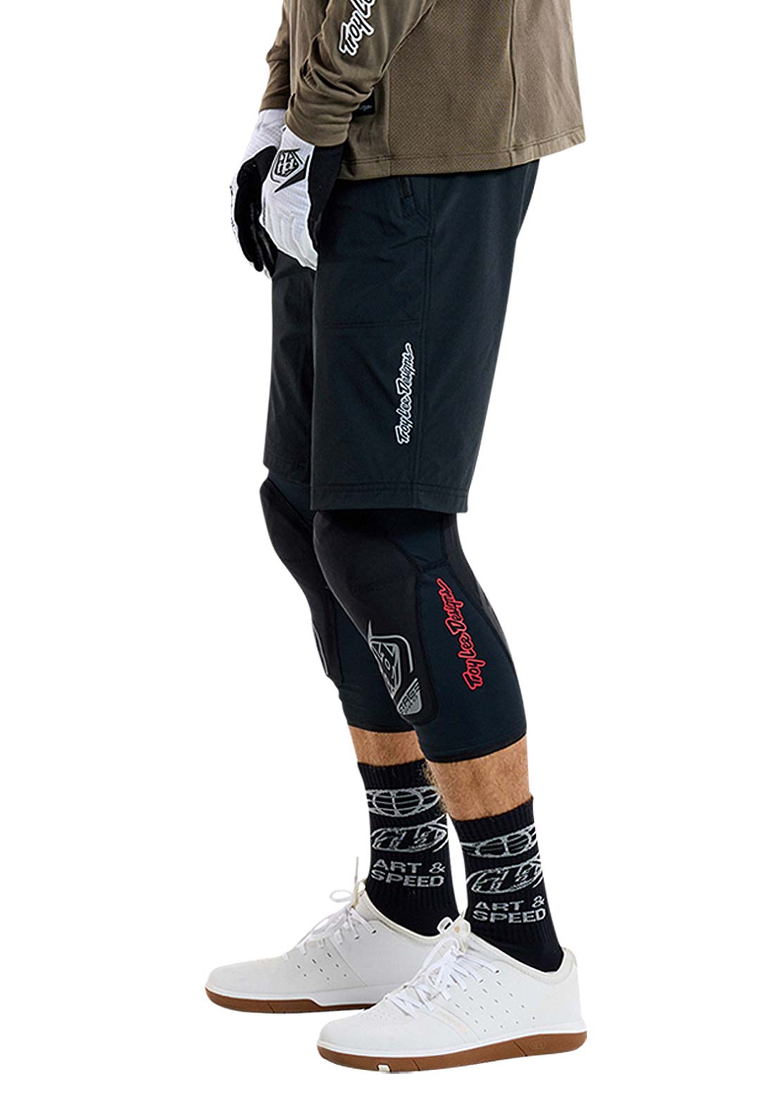 Troy Lee Skyline Trail Shell Shorts Black