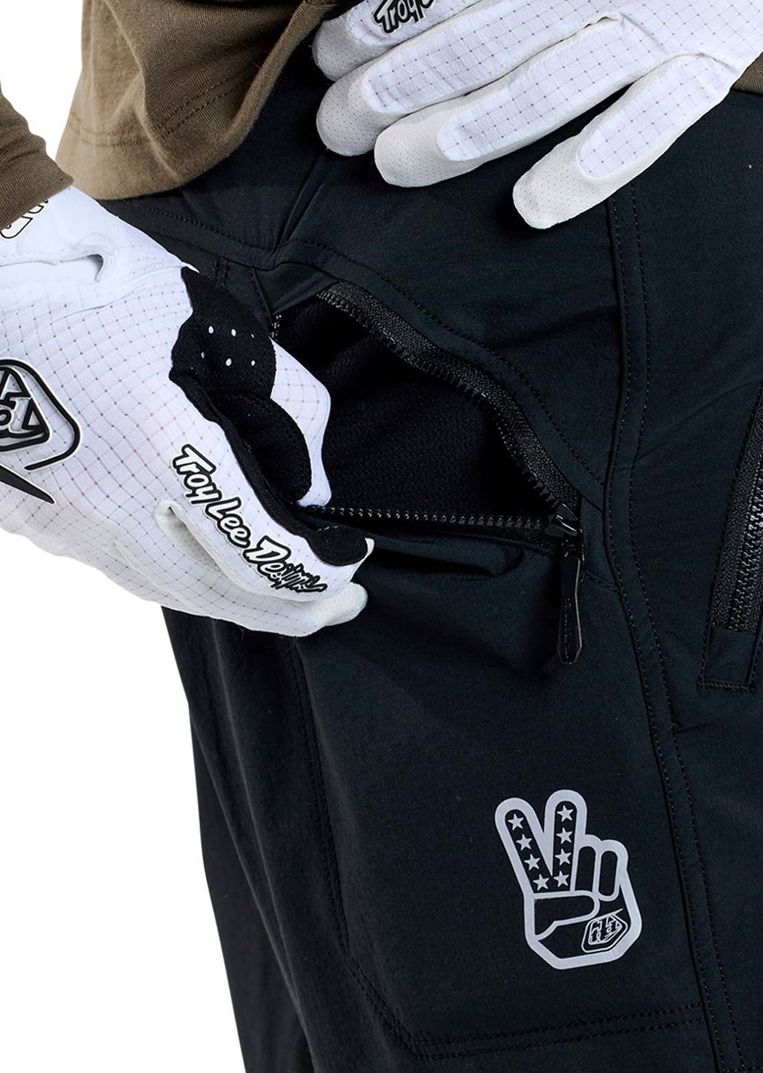 Troy Lee Skyline Trail Shell Shorts Black