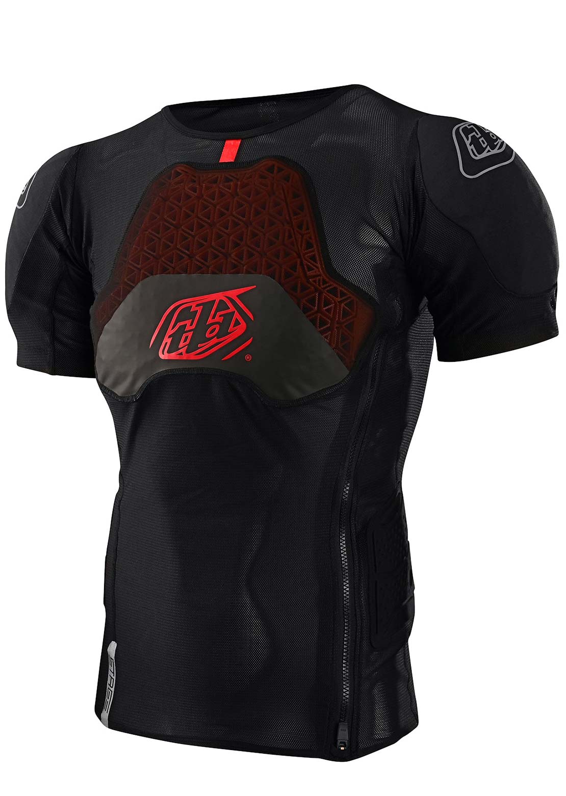 Troy Lee Stage Ghost D30 Short Sleeve Baselayer Black