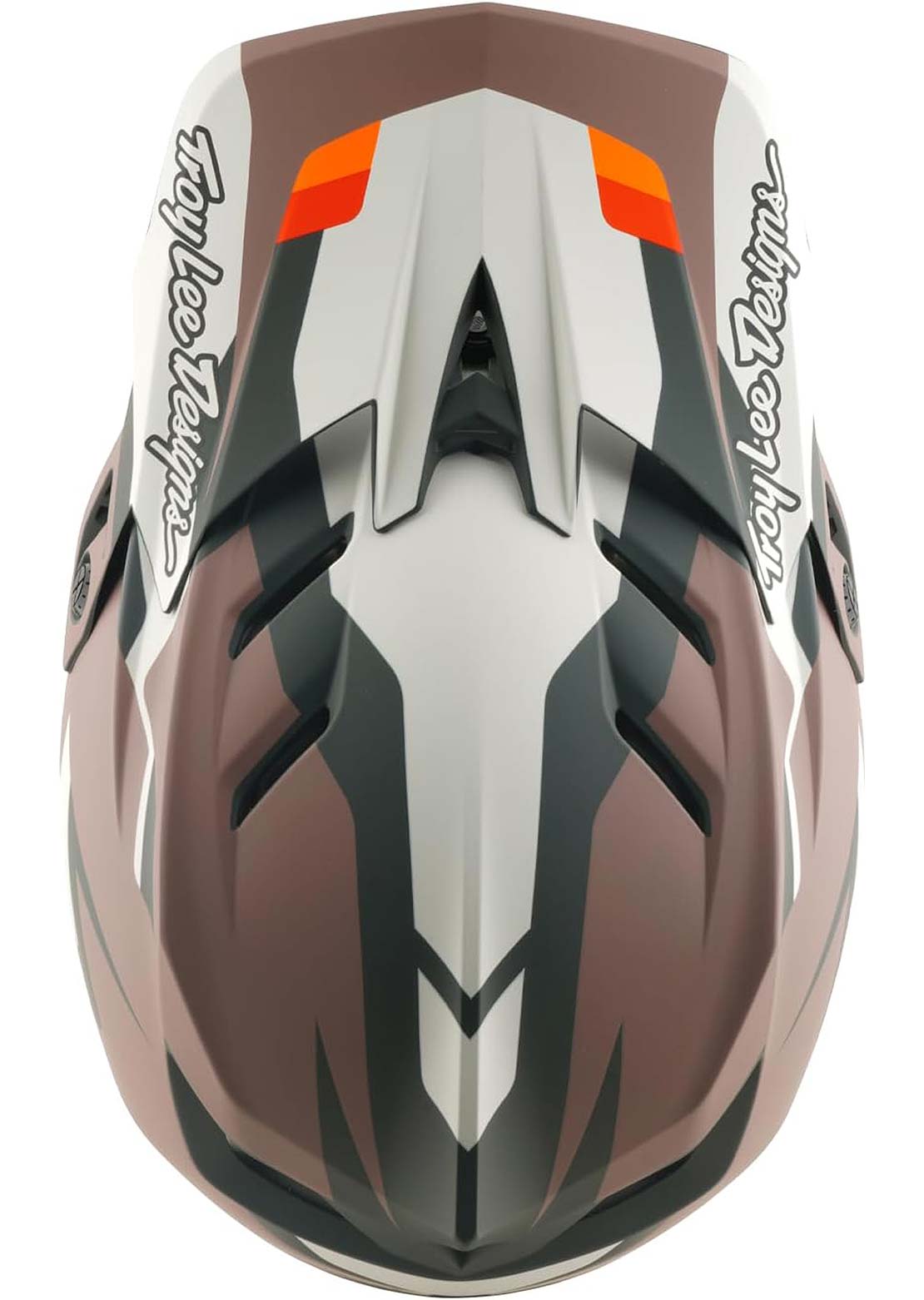 Troy Lee Unisex D4 Polyacrylite Helmet Clay