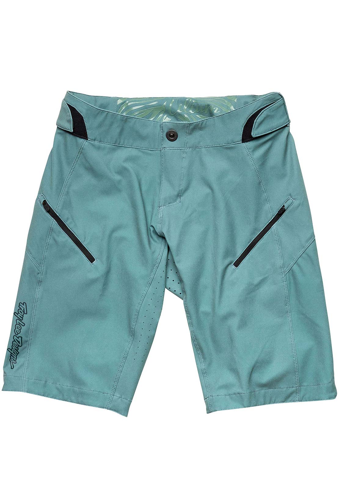 Troy Lee Women&#39;s Lilium Shorts with Liner Steel Green