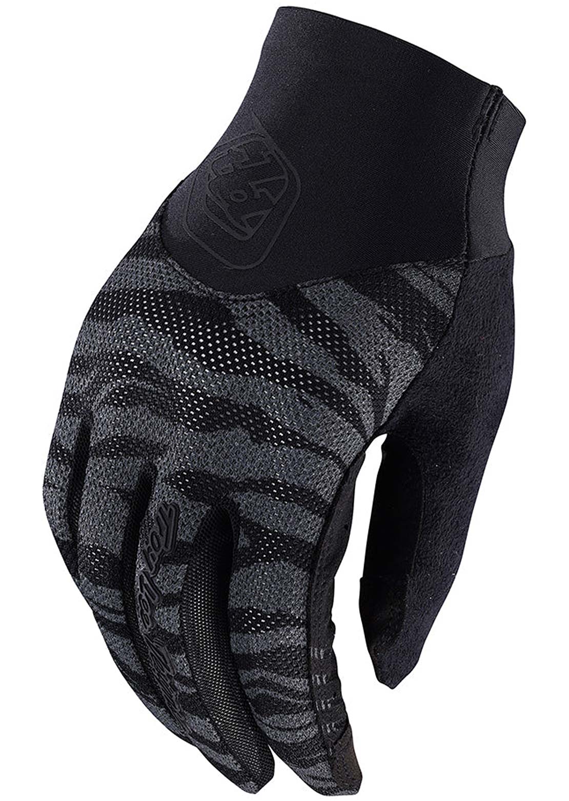 Troy Lee Women&#39;s Tiger Ace 2.0 Mountain Bike Gloves Black