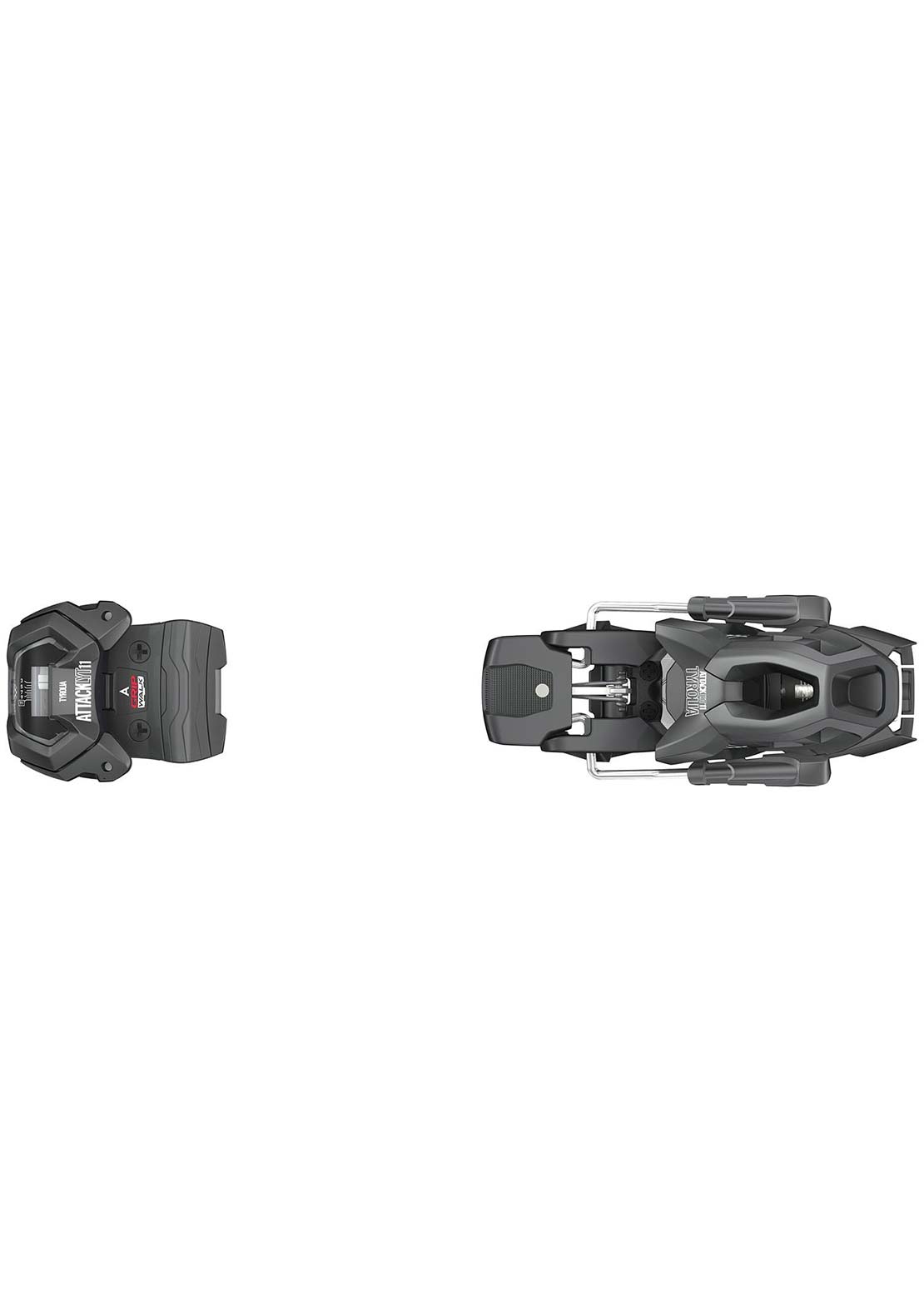 Tyrolia Attack Lyt 11 GW + Brake 95 A Ski Bindings Solid Black