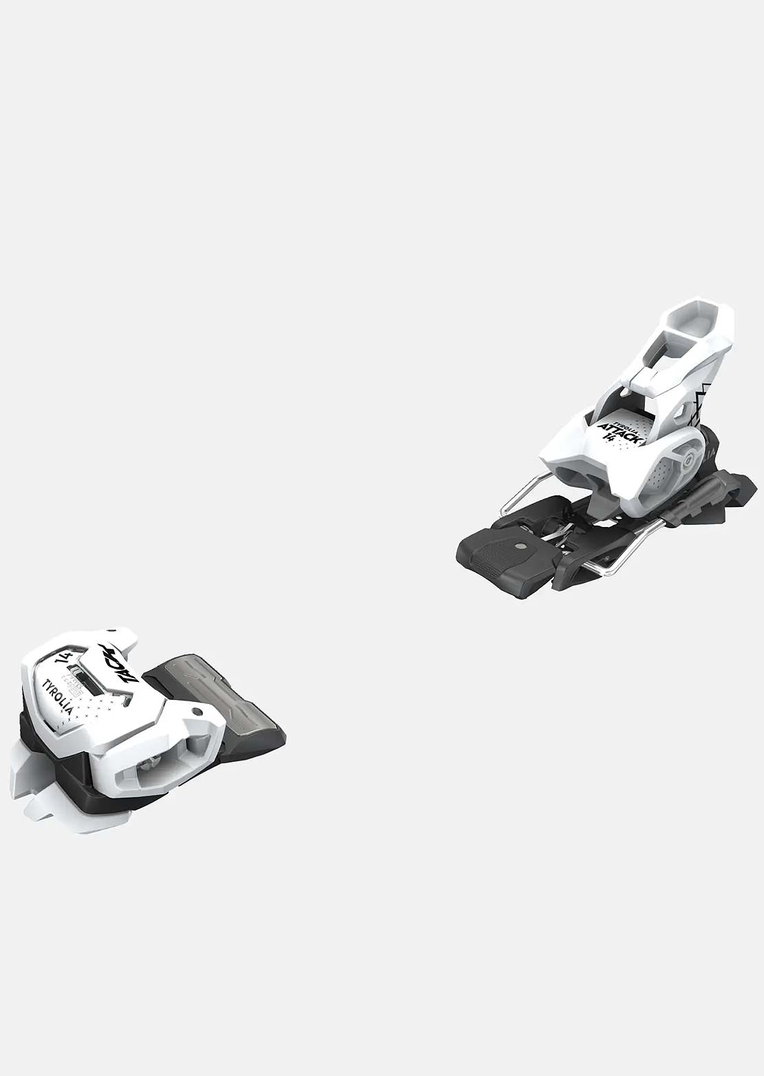 Tyrolia Unisex Attack 14 GripWalk Brake 95 Ski Bindings Matt White