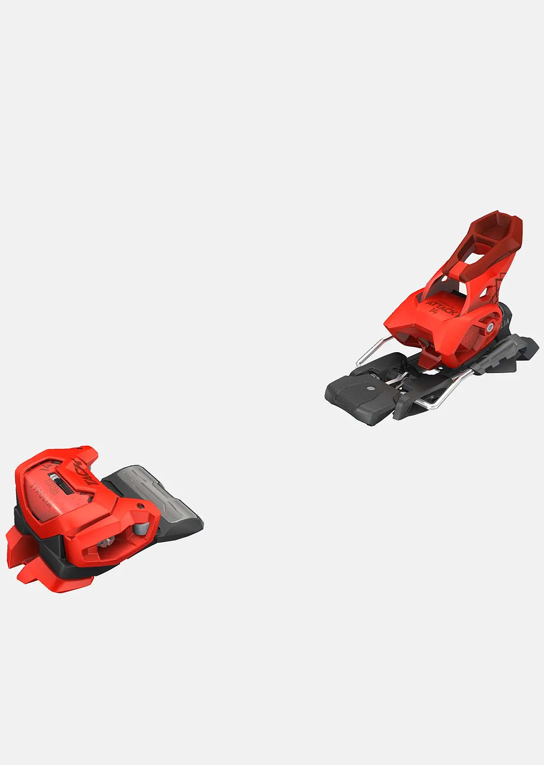 Tyrolia Unisex Attack 14 GripWalk Brake 95 Ski Bindings Red