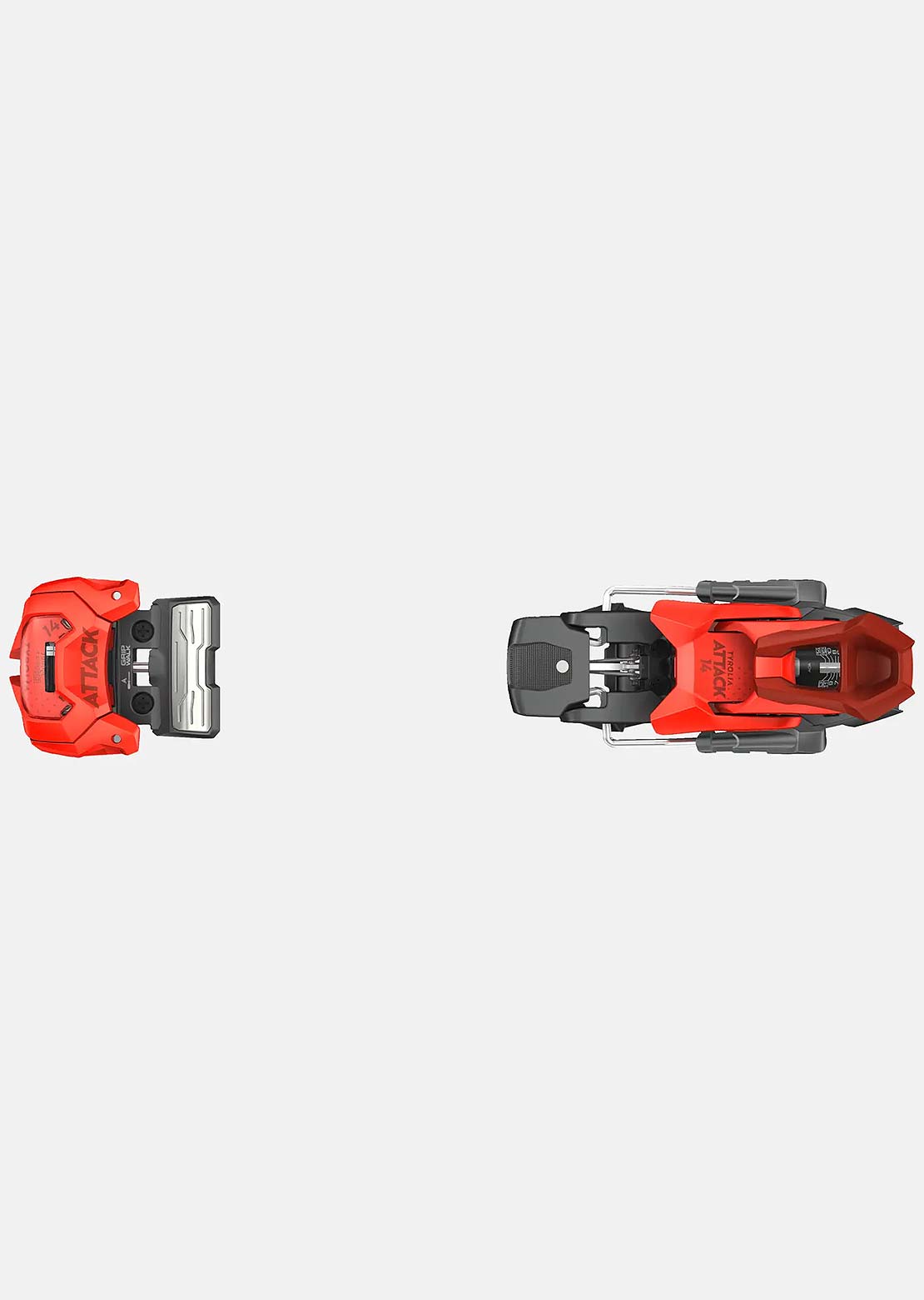 Tyrolia Unisex Attack 14 GripWalk Brake 95 Ski Bindings Red