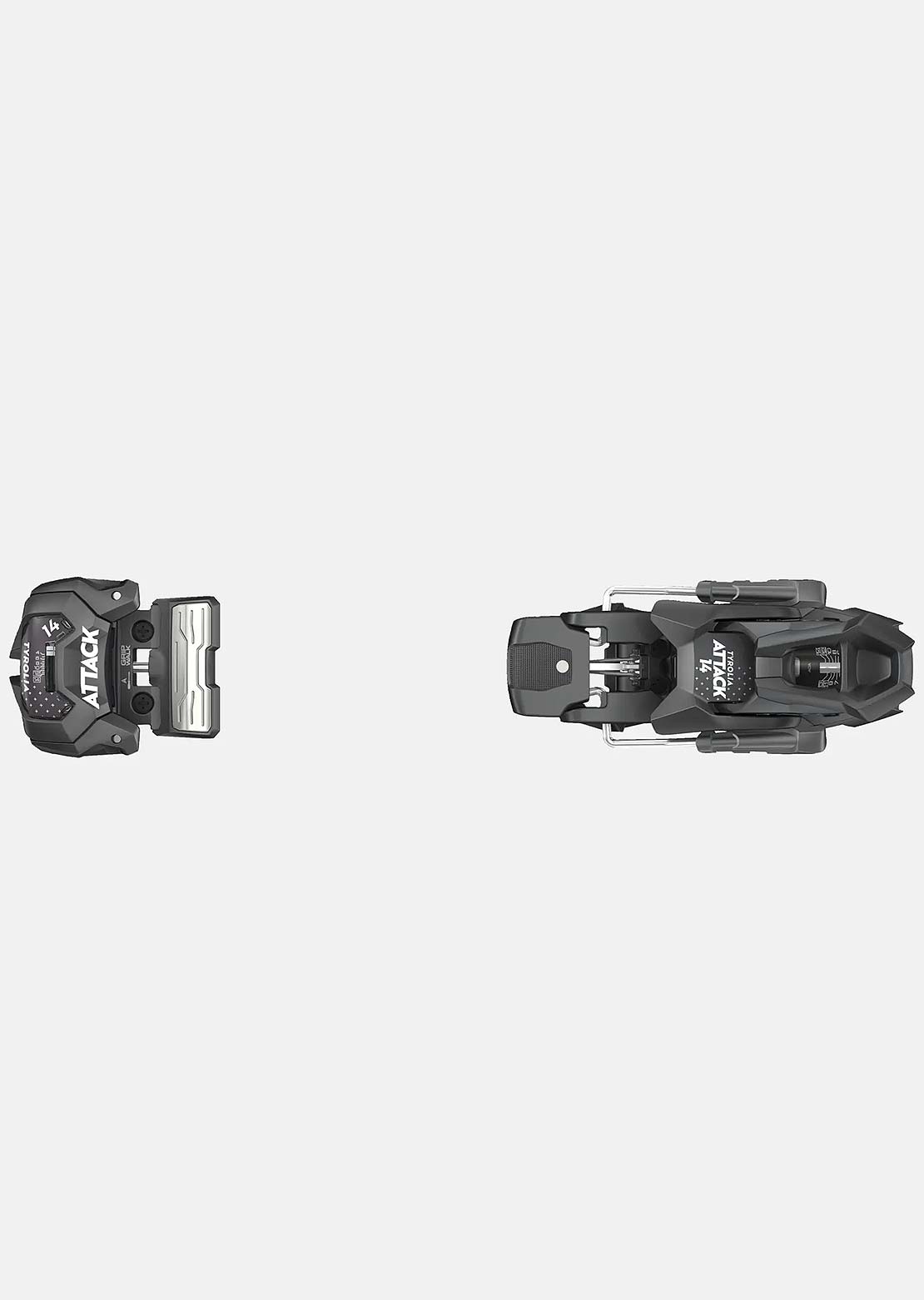 Tyrolia Unisex Attack 14 GripWalk Brake 95 Ski Bindings Solid Black