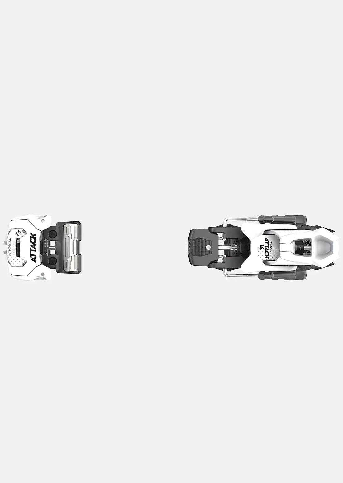 Tyrolia Unisex Attack 14 GW + Brake 95 A Ski Bindings Matte White