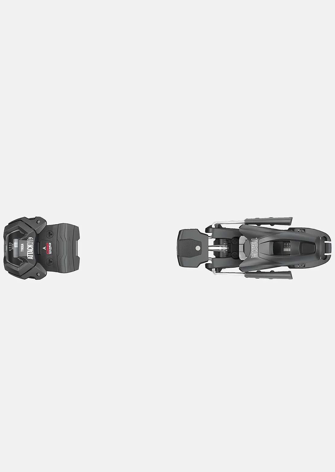 Tyrolia Unisex Attack Lyt 9 GW + Brake 85 D Ski Bindings Solid Black