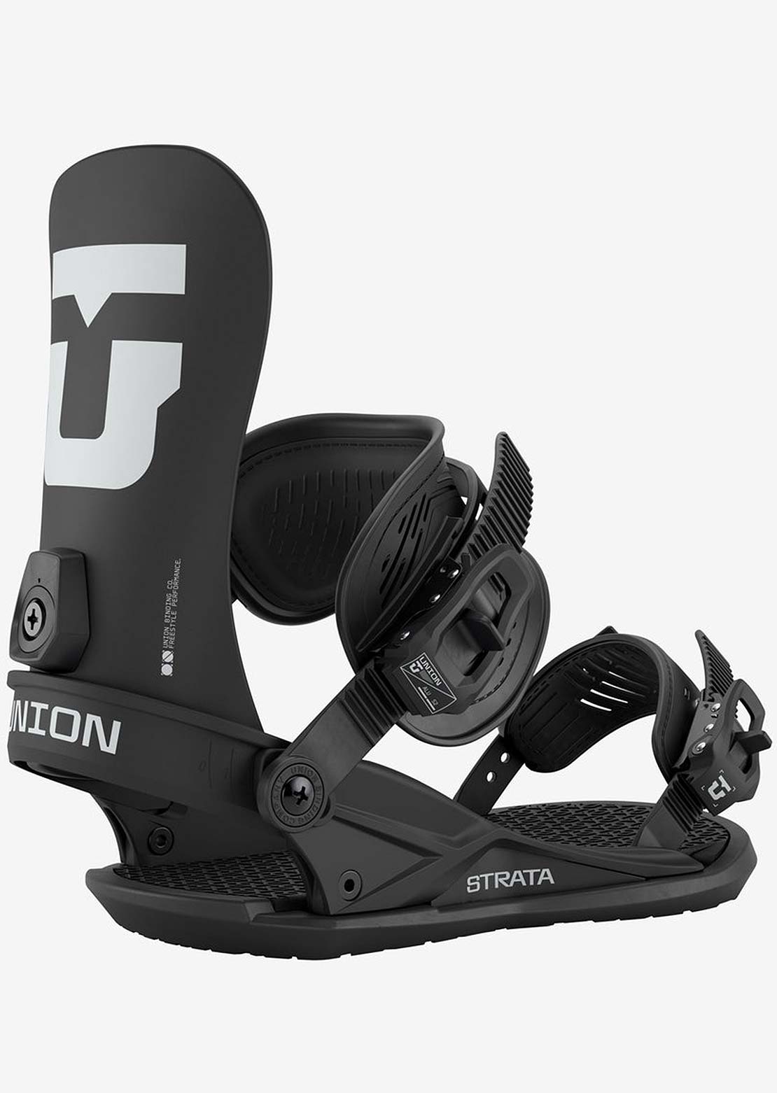 Union Men's Strata Snowboard Bindings Black