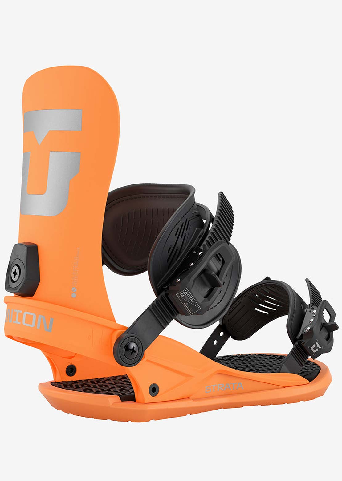 Union Men's Strata Snowboard Bindings Orange