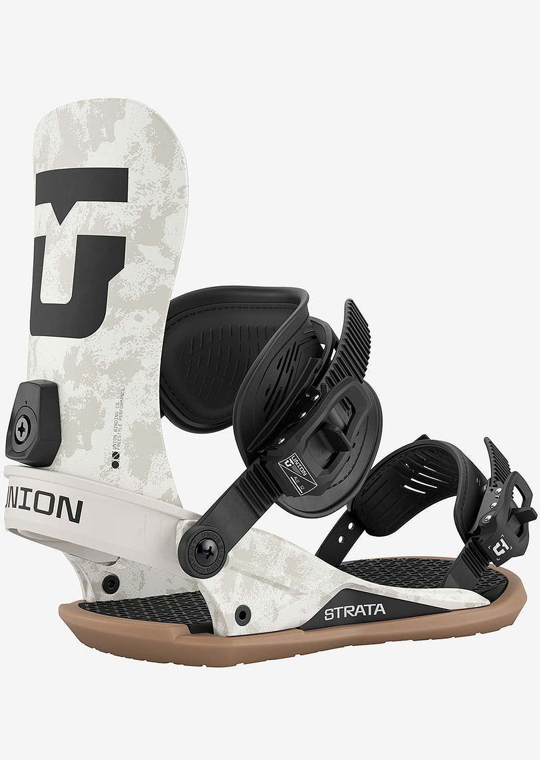 Union Men's Strata Snowboard Bindings Sand