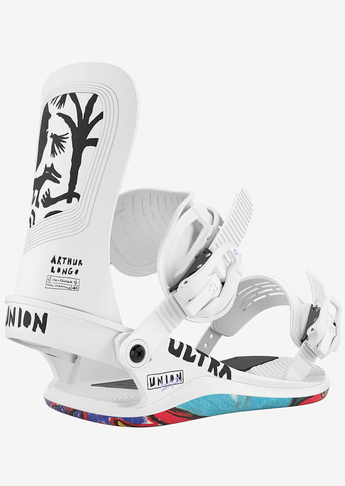 Union Men's Ultra Snowboard Bindings Arthur Longo