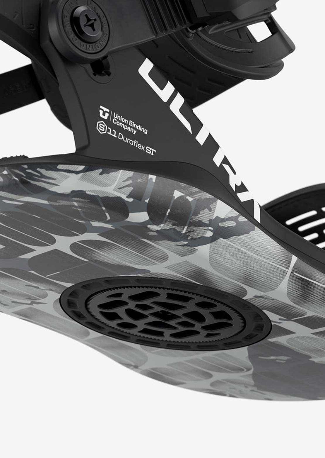 Union Men's Ultra Snowboard Bindings Black