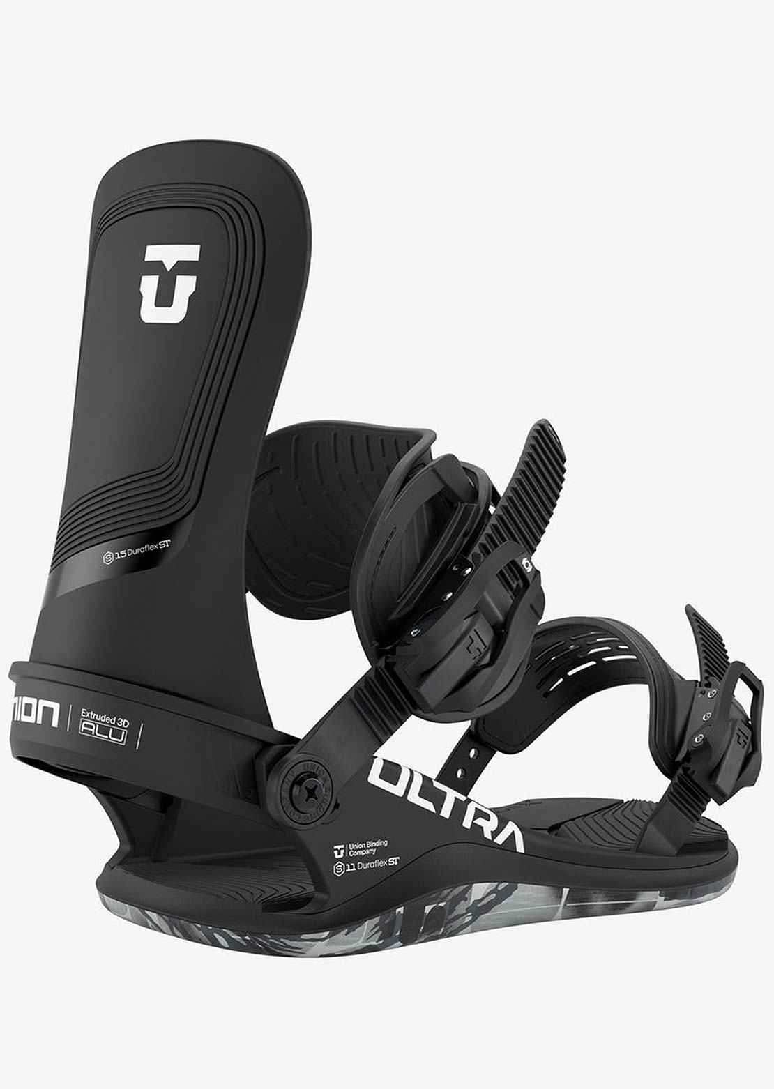 Union Men's Ultra Snowboard Bindings Black
