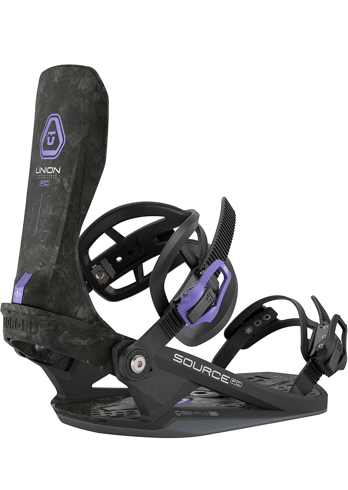 Union Source FC Snowboard Bindings Black