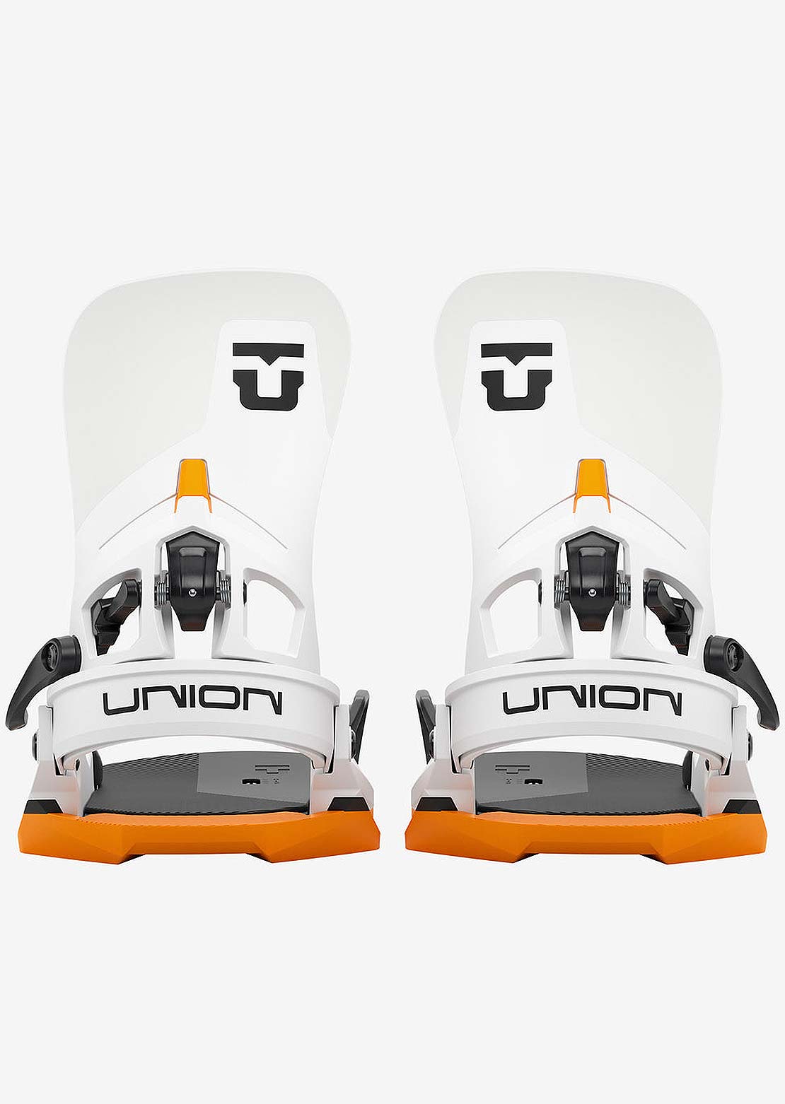 Union Atlas Step On Snowboard Bindings White/Orange