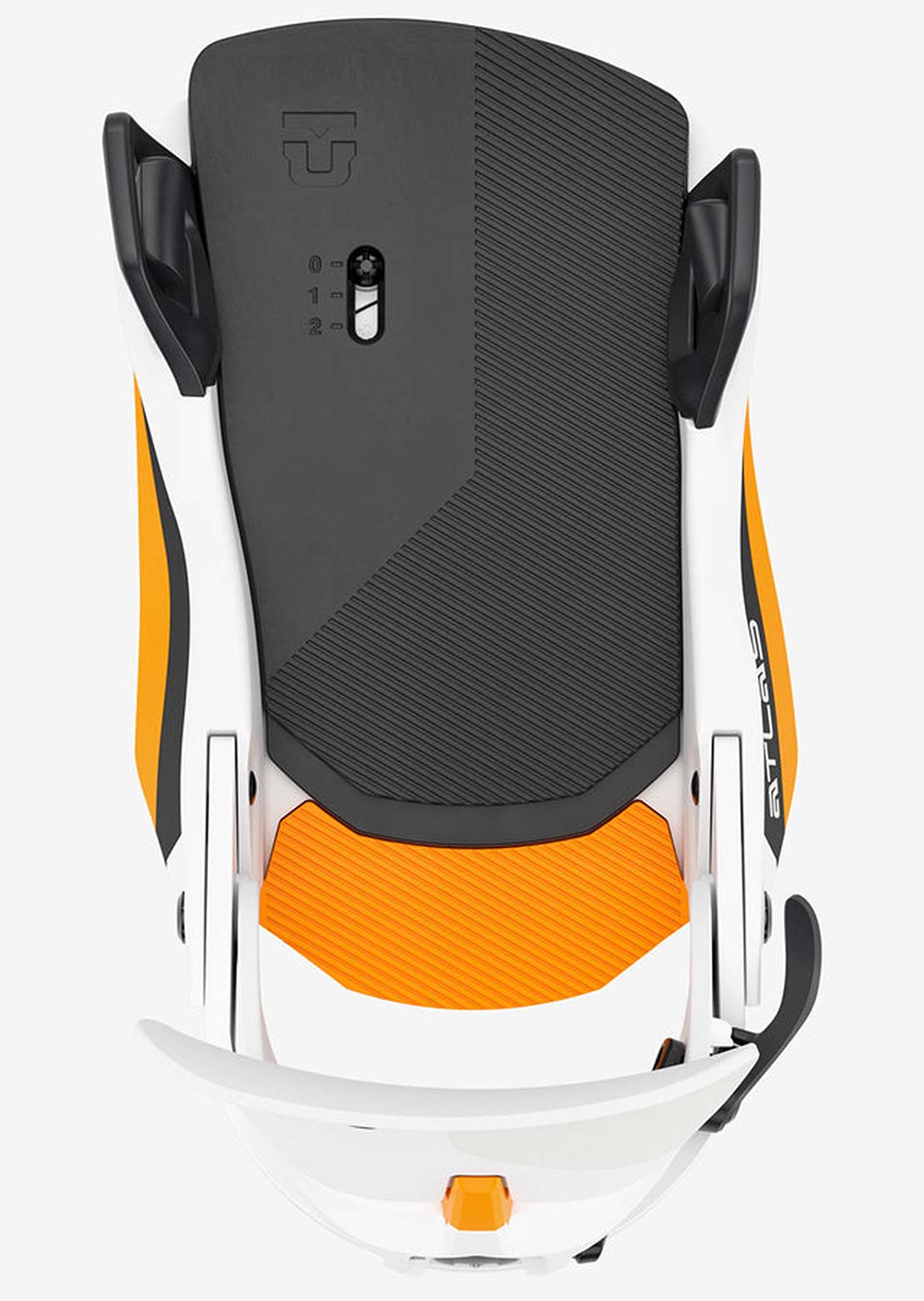 Union Atlas Step On Snowboard Bindings White/Orange