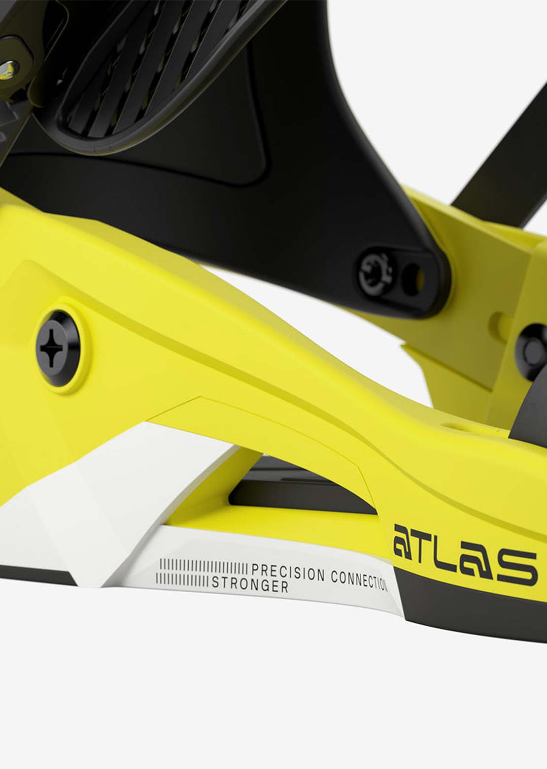 Union Unisex Atlas Snowboard Bindings Hype Yellow