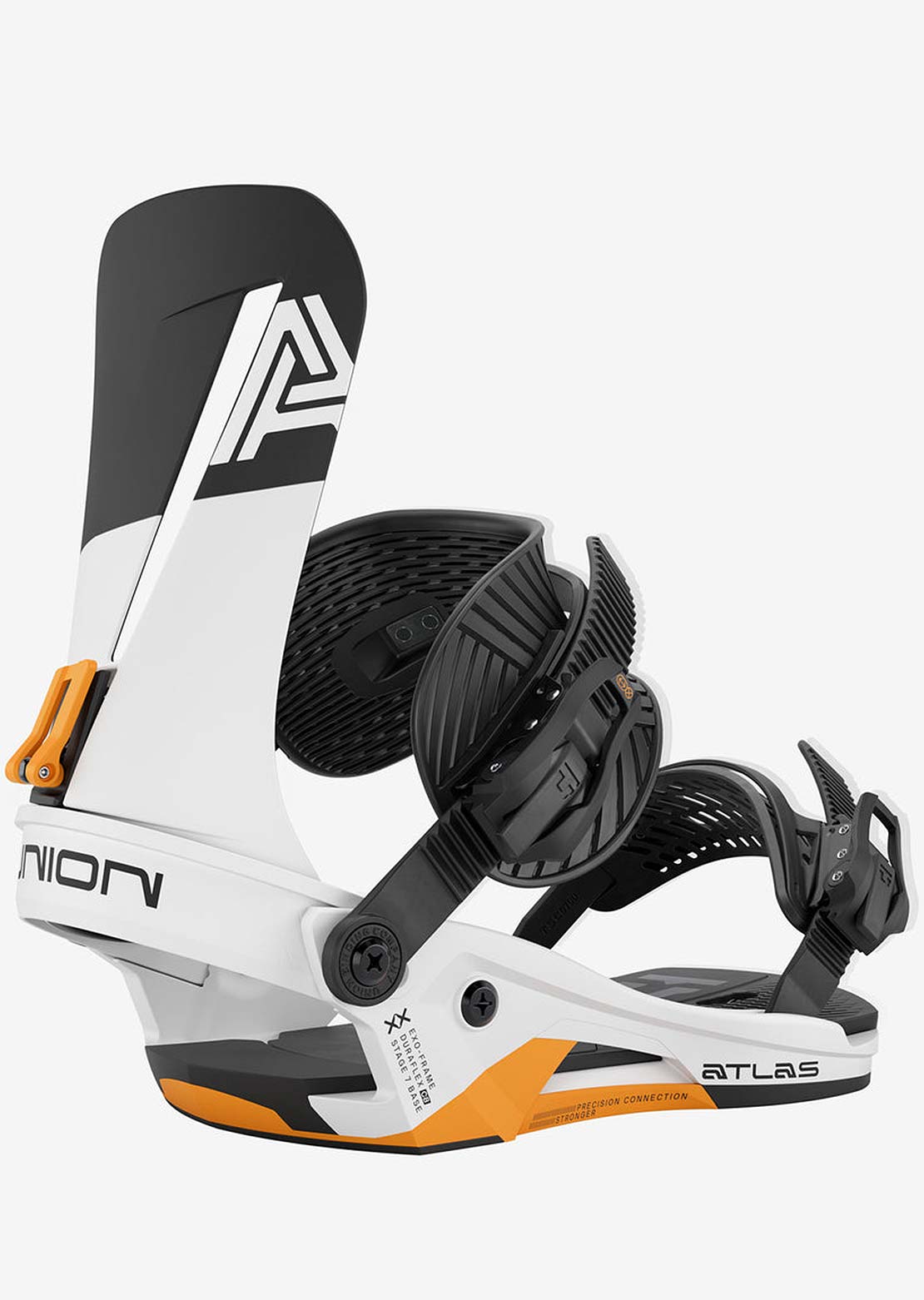 Union Unisex Atlas Snowboard Bindings White/Orange