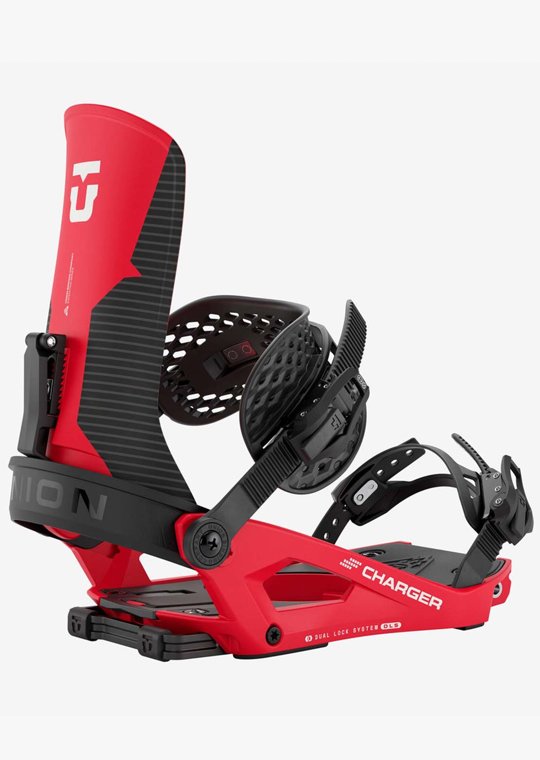 Union Unisex Charger Splitboard Bindings Red