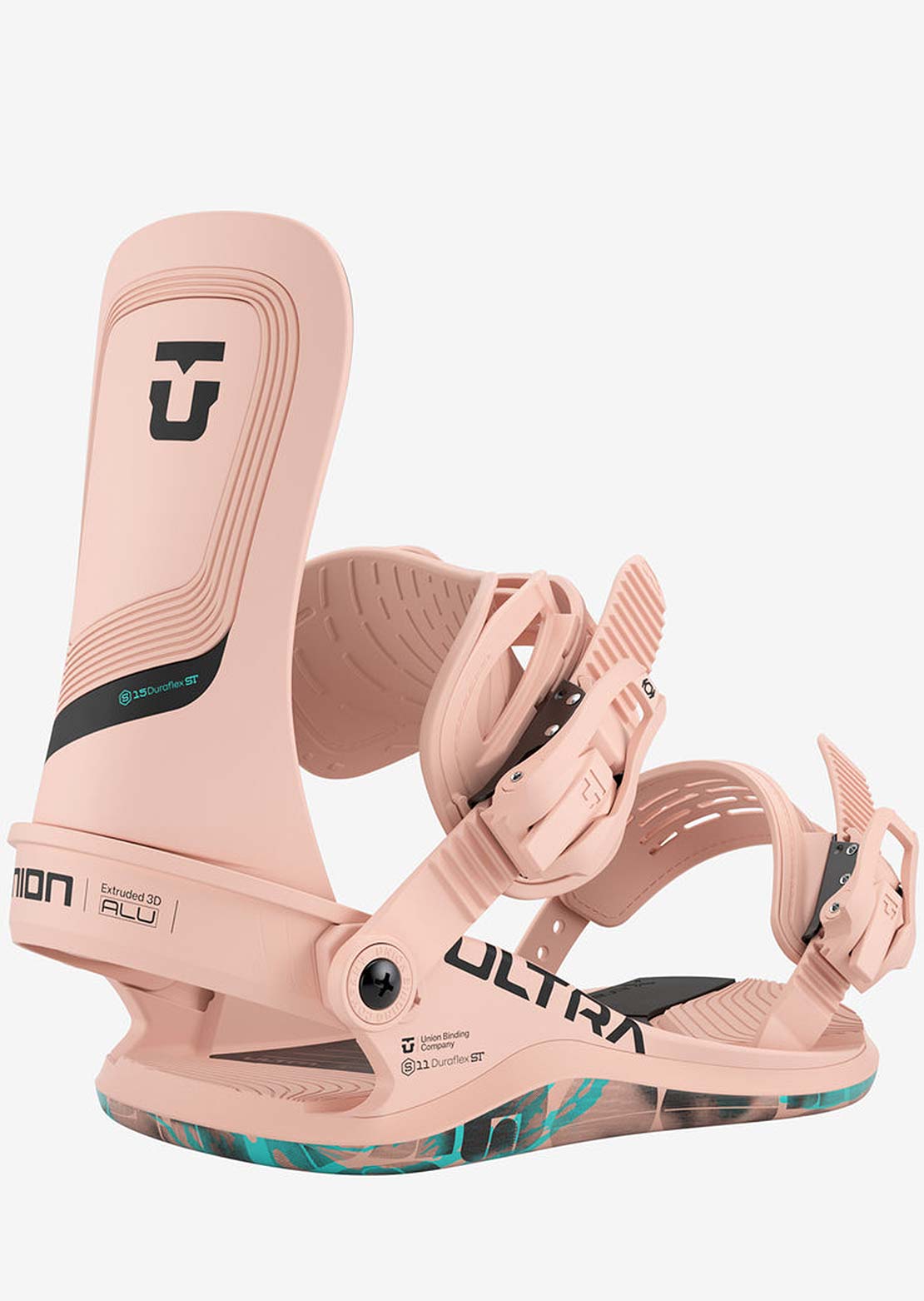 Union Women's Ultra Snowboard Bindings Pink