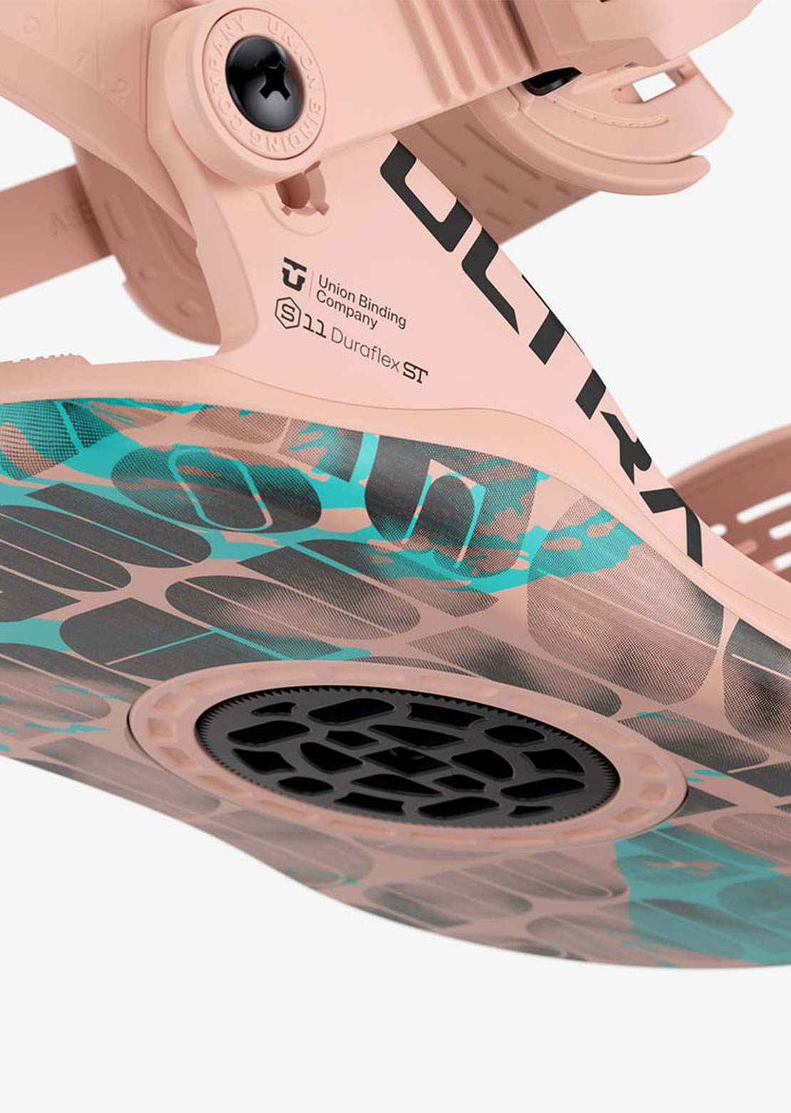 Union Women's Ultra Snowboard Bindings Pink