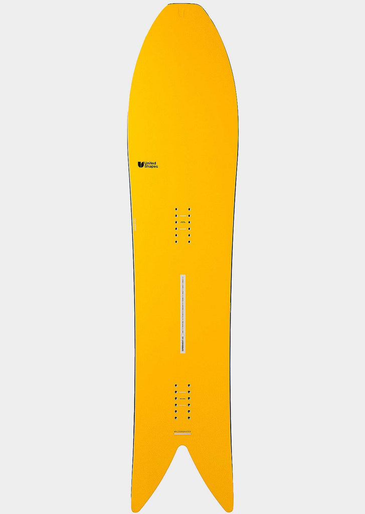 スノーボード united shapes experiment 155 United Shapes Experiment Snowboard - PRFO Sports