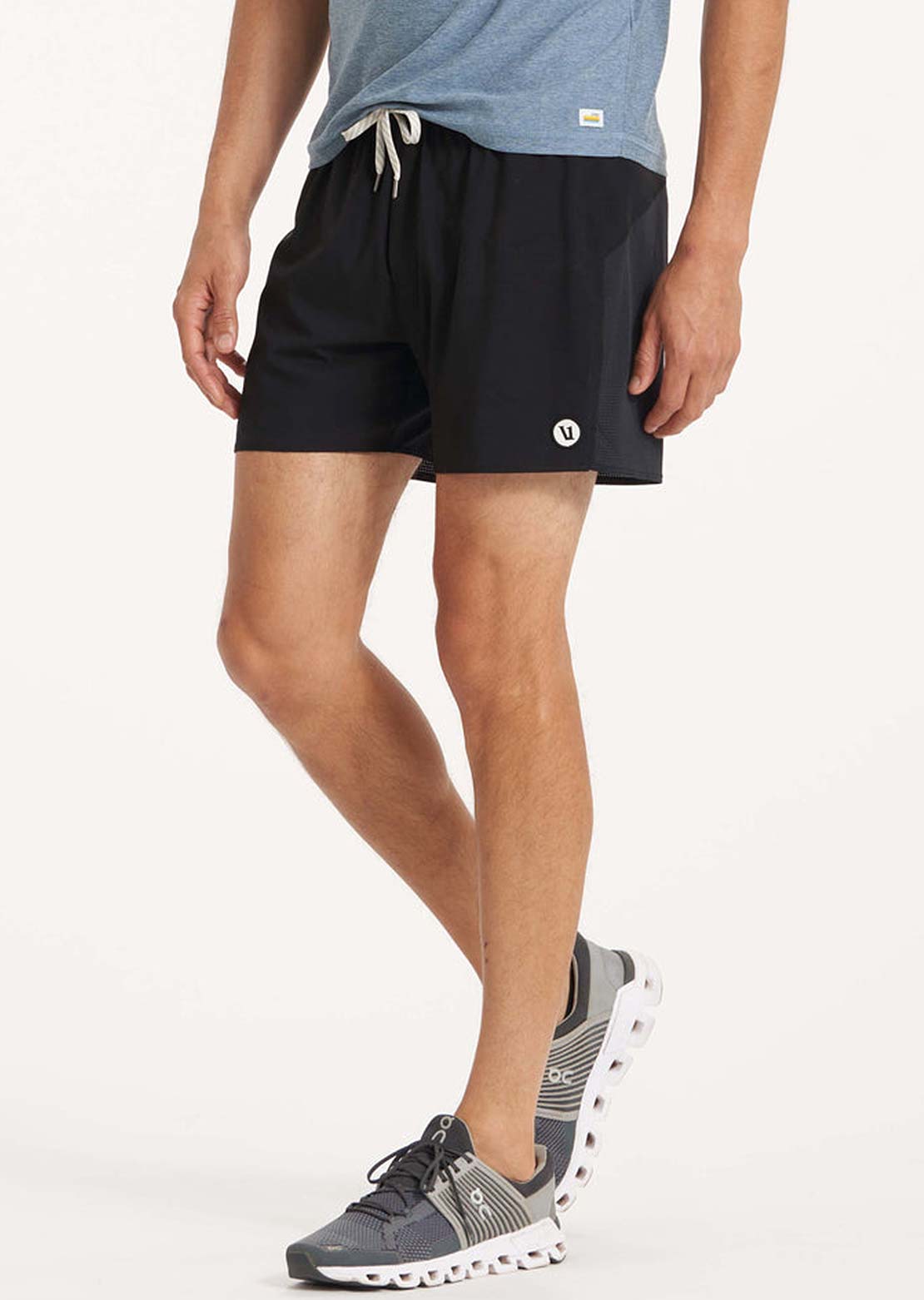 Vuori Men&#39;s Course Run Shorts Black