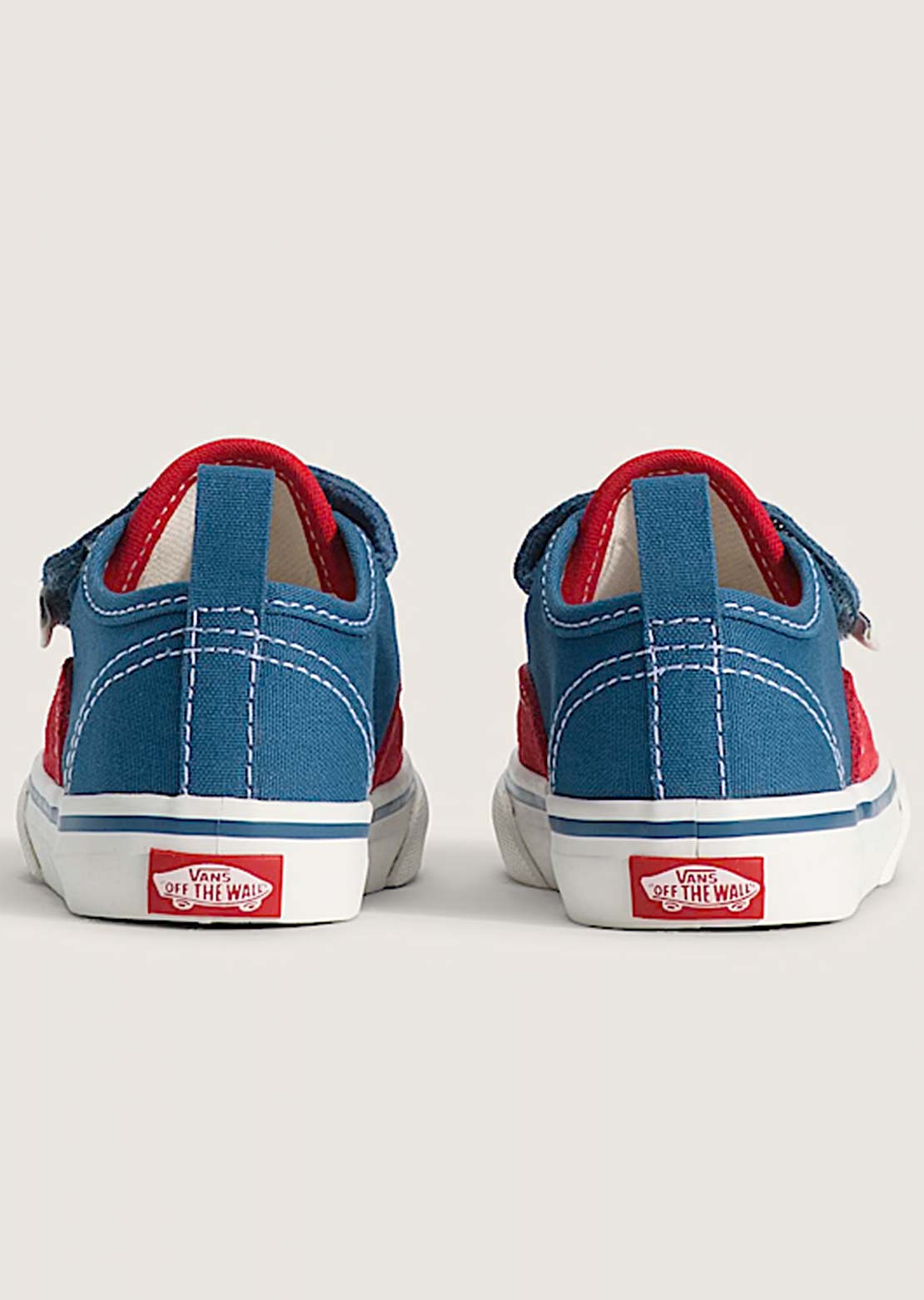 Vans Toddler Authentic Elastic V Shoes Racing Red