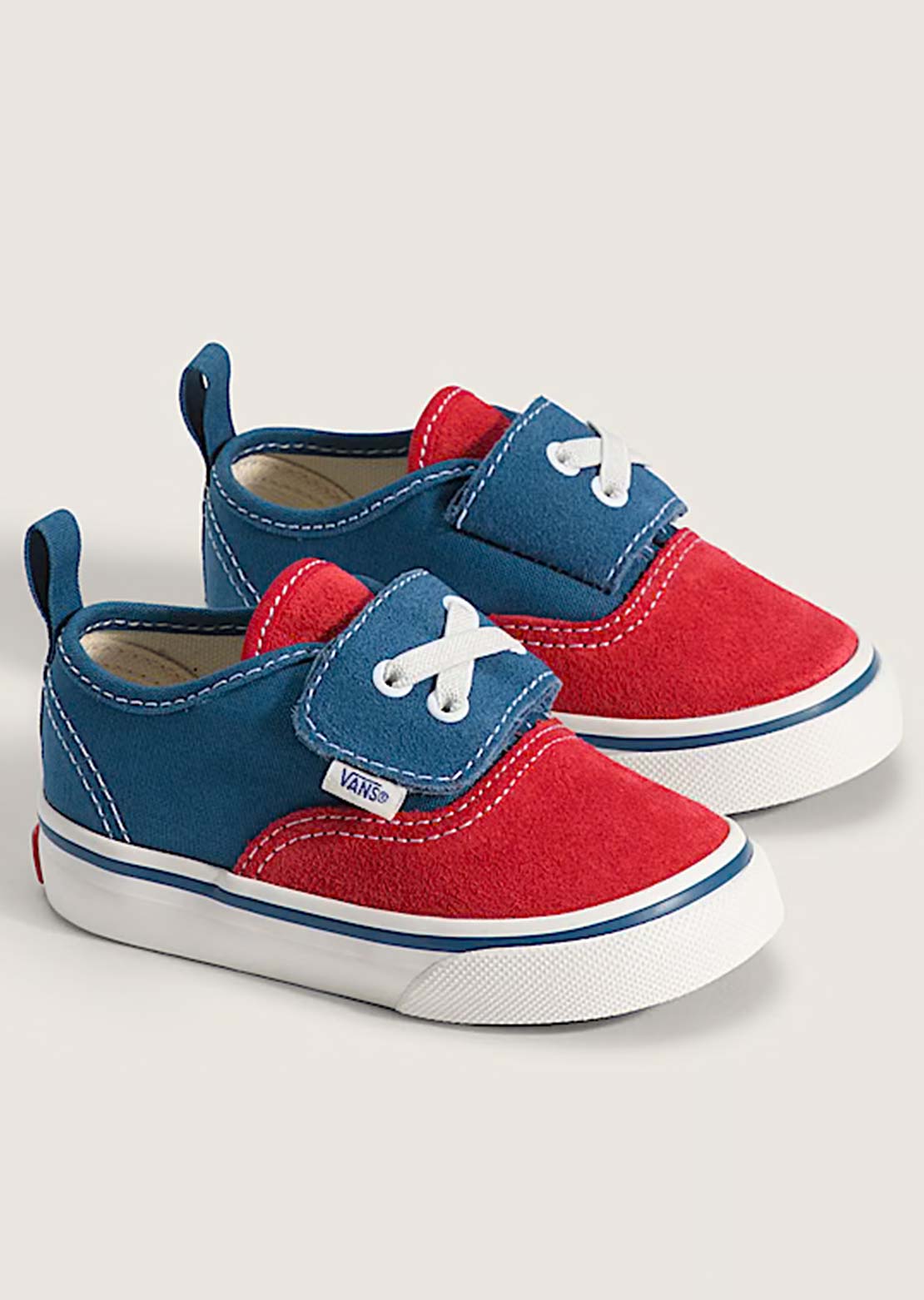 Vans Toddler Authentic Elastic V Shoes Racing Red
