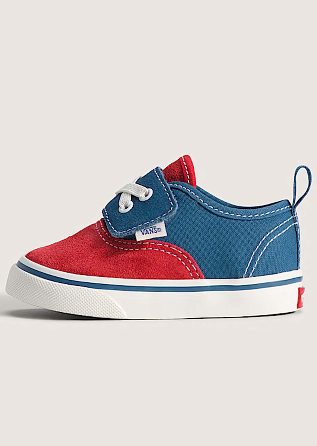 Vans Toddler Authentic Elastic V Shoes Racing Red
