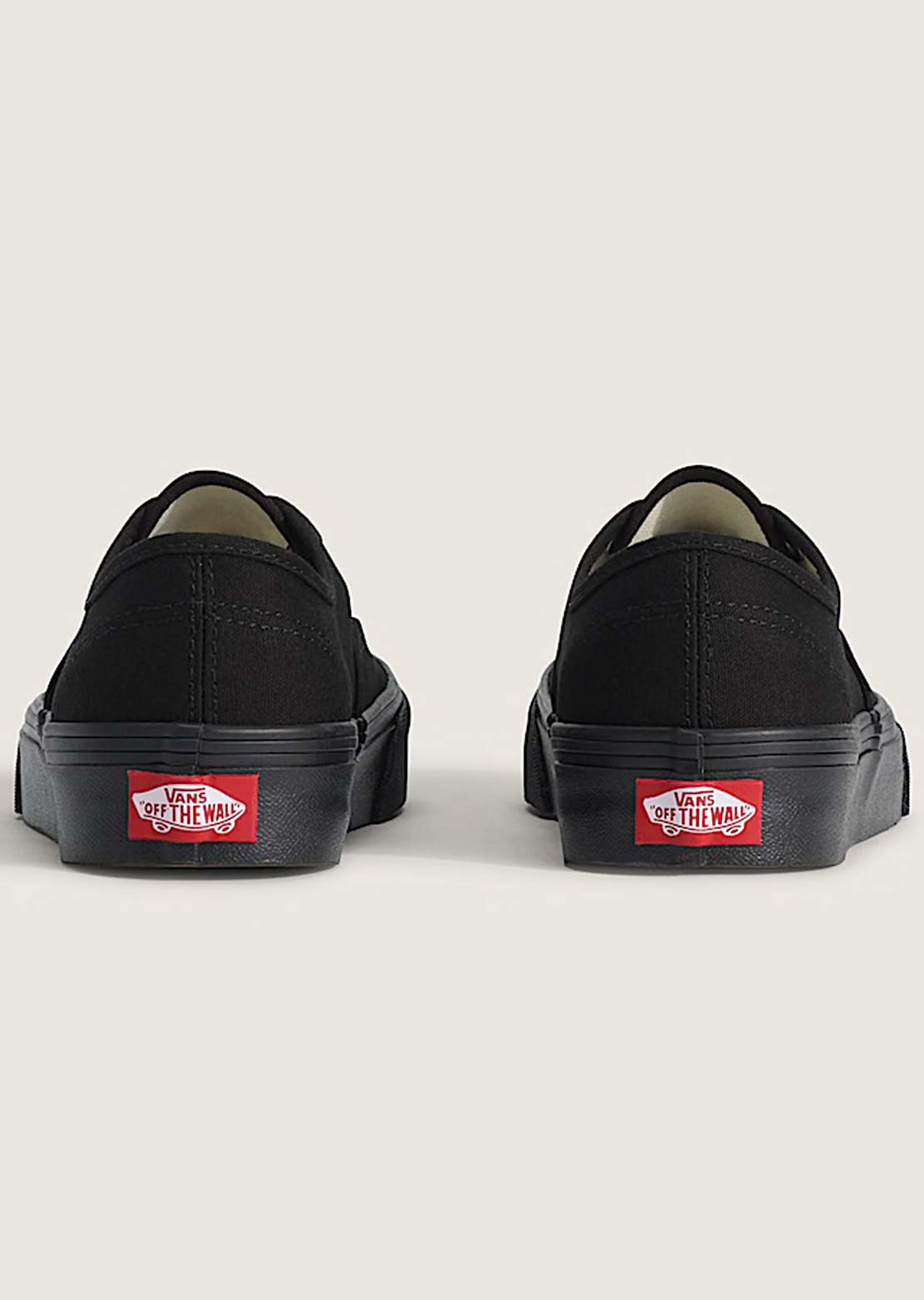 Vans Junior Authentic Shoes Black/Black