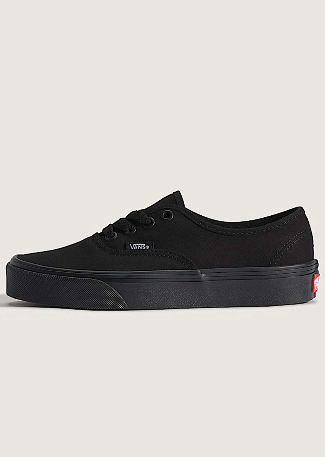 Vans Junior Authentic Shoes Black/Black